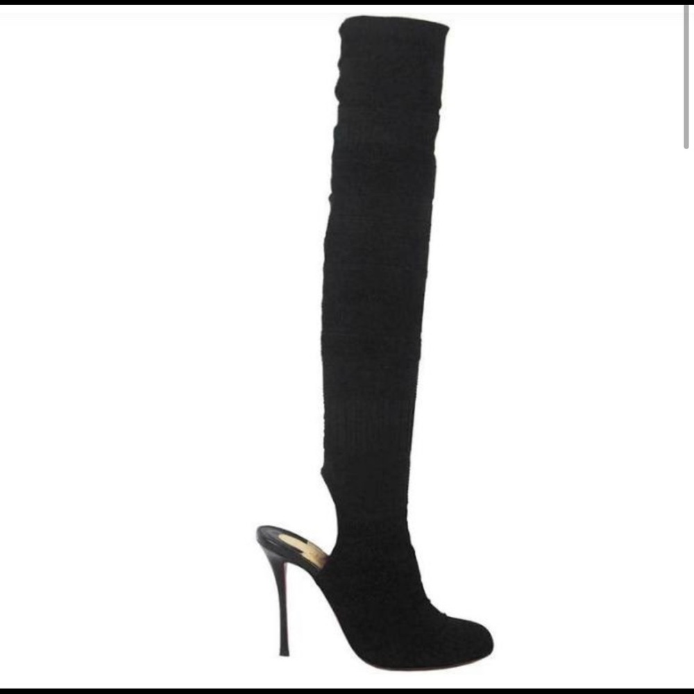 Christian Louboutin Kristy 100 Maille Tricot/Napa